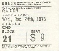 Queen - A Night At The Odeon - Hammersmith 1975 Queen - A Night At The Odeon - Hammersmith 1975