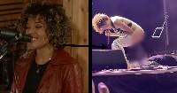 Brass Against: Sophia Urista буквално се изпика върху фен на сцената /ОБНОВЕНА/ Brass Against: Sophia Urista буквално се изпика върху фен на сцената /ОБНОВЕНА/