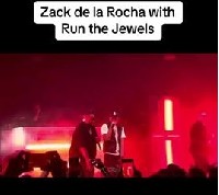 Zack De La Rocha: вижте го на сцена в Holywood