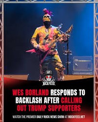 Wes Borland: мамка му на Trump, мамка му на ICE