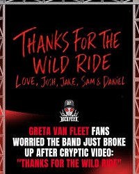 Greta Van Fleet: разпада ли се бандата или...?