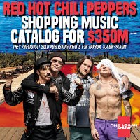 Red Hot Chili Peppers: с 300,000,000 от каталога